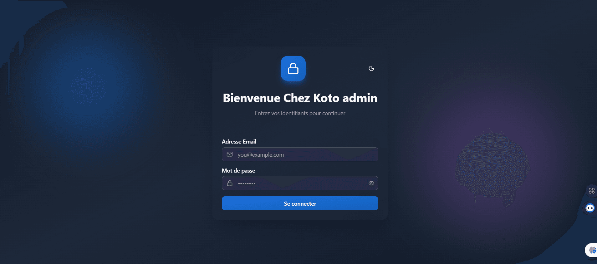 Koto Admin